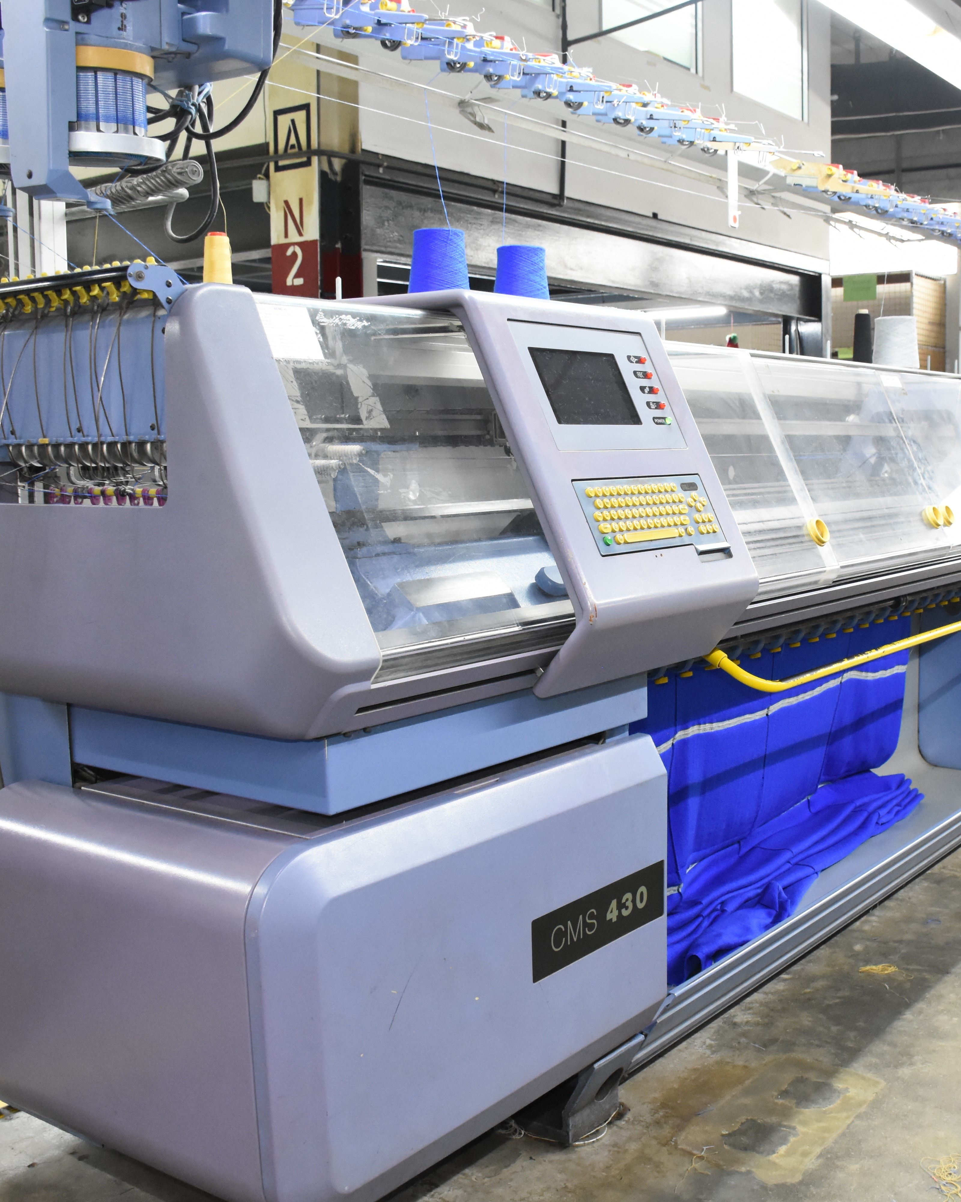 Knitting machinery